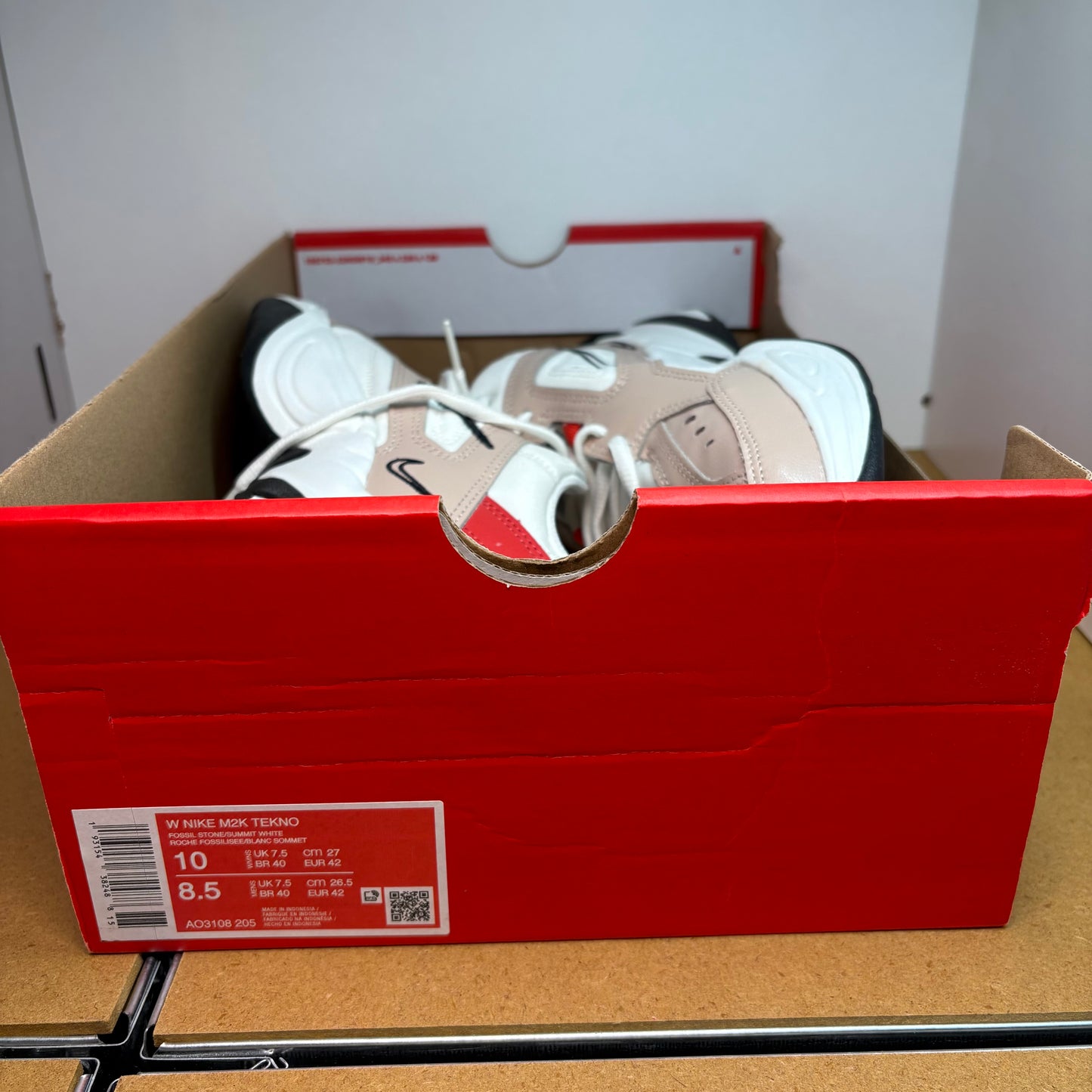 NIKE M2K Tekno Sneaker AO3108-205 - mit Box OHNE Deckel