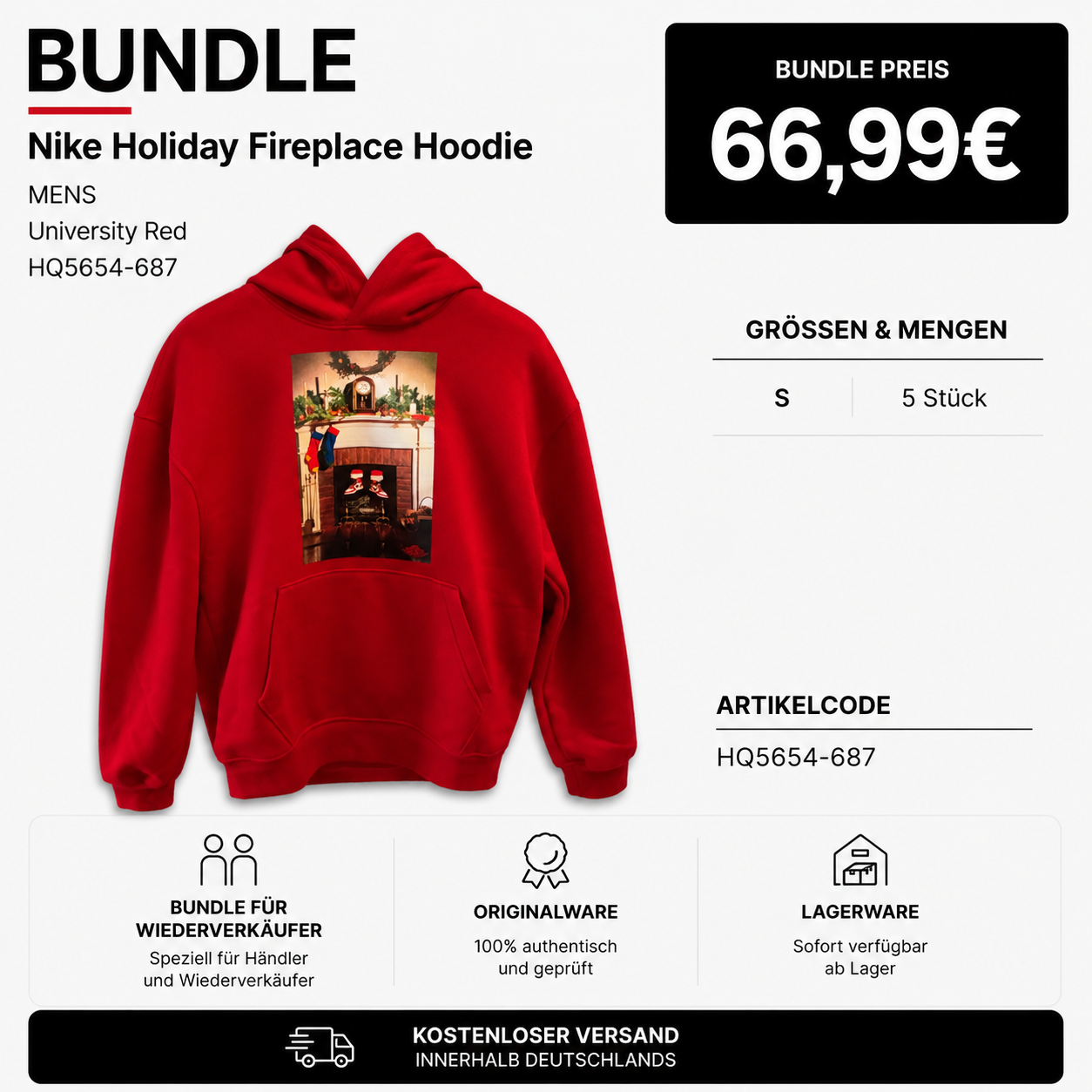5x Jordan Jumpman “Chimney” Fleece Hoodie HQ5654-687