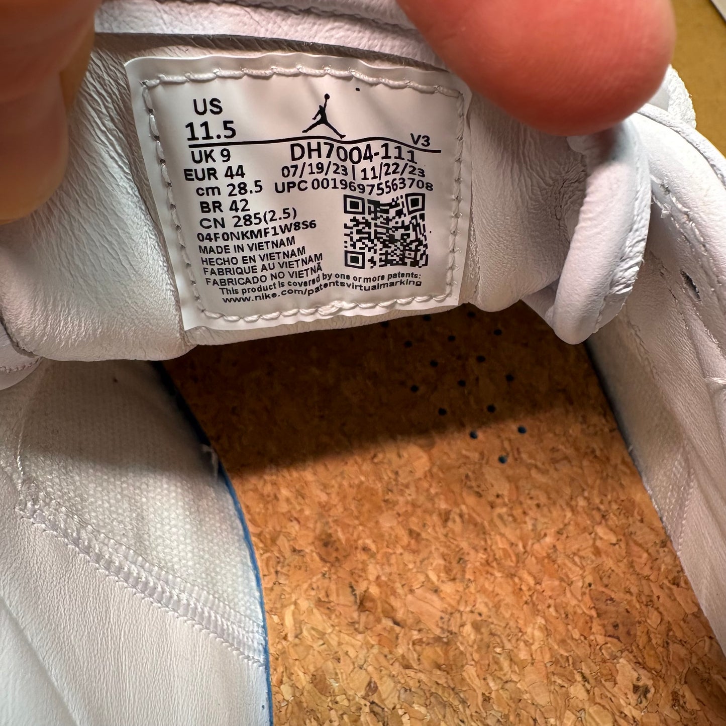 Jordan Air 1 Low Elevate Sneaker DH7004-111 - mit Box OHNE Deckel