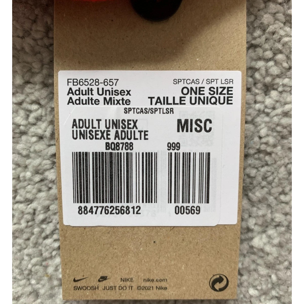 NIKE Unisex Beanie FB6528-657 Einheitsgröße Etikett