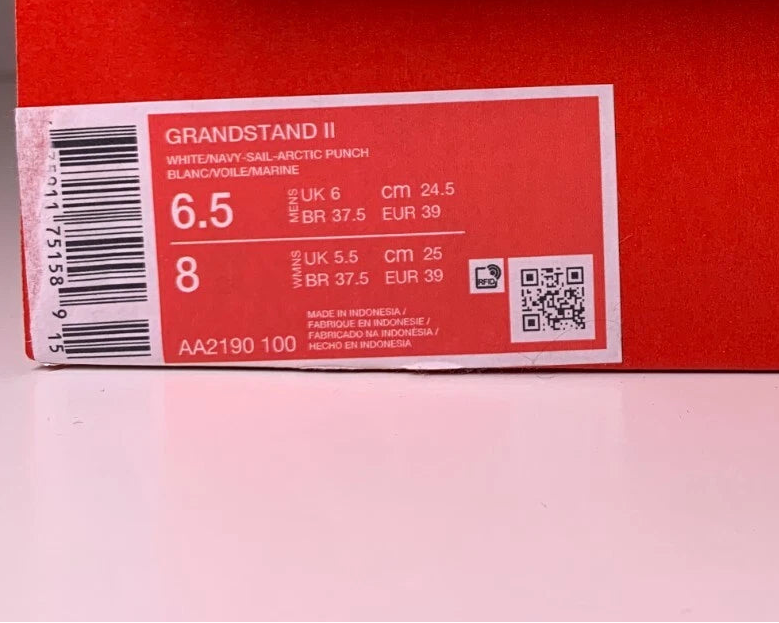 NIKE GRANDSTAND II Sneaker AA2190-100 - mit Box OHNE Deckel