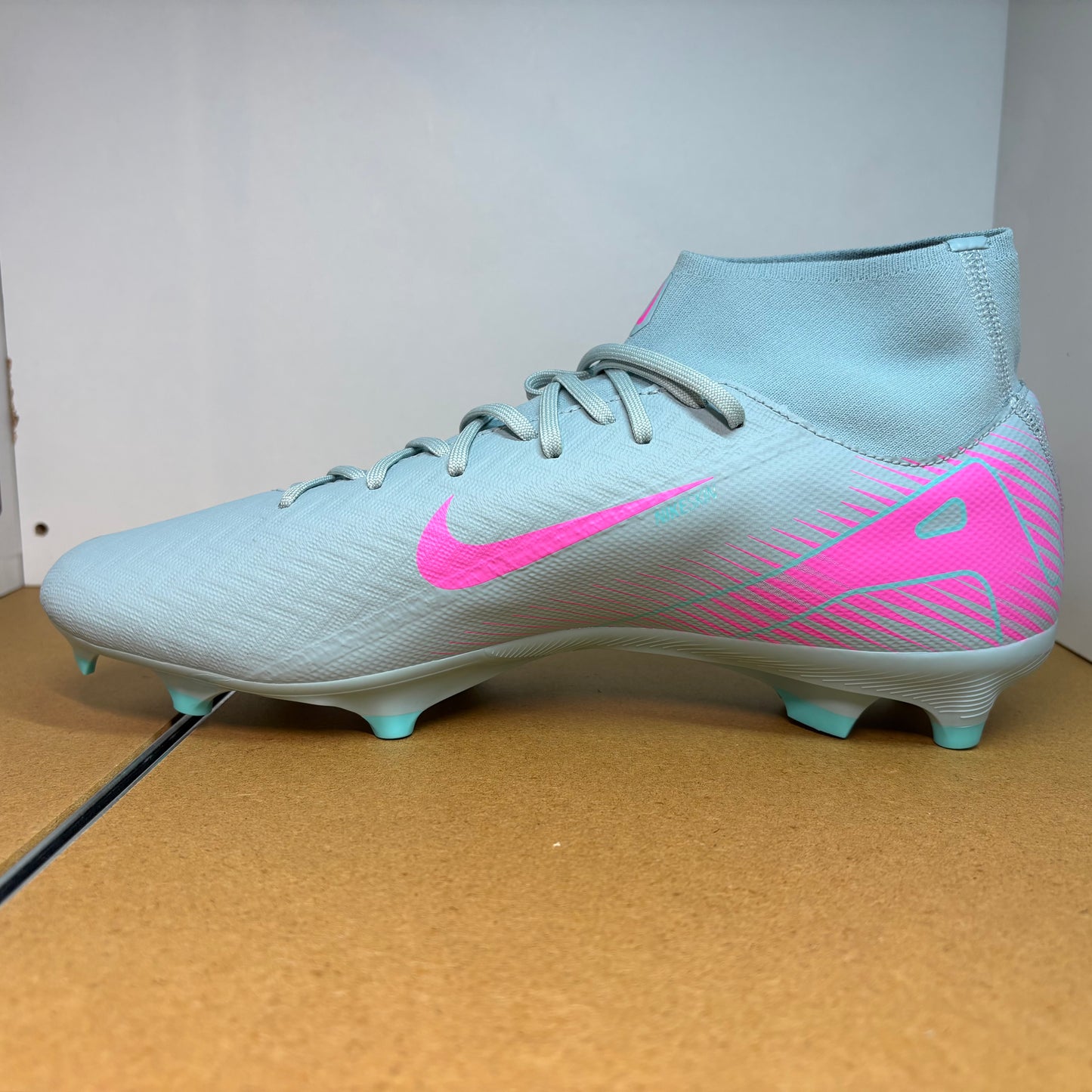 NIKE Superfly 10 FG MG Mercurial Academy Herren Fussball-Schuh FQ1456-301 - mit Box OHNE Deckel