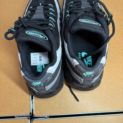 NIKE Air Max 95 Schwarz Aurora Grün Herren Sneaker HV6062-001 - mit Box OHNE Deckel