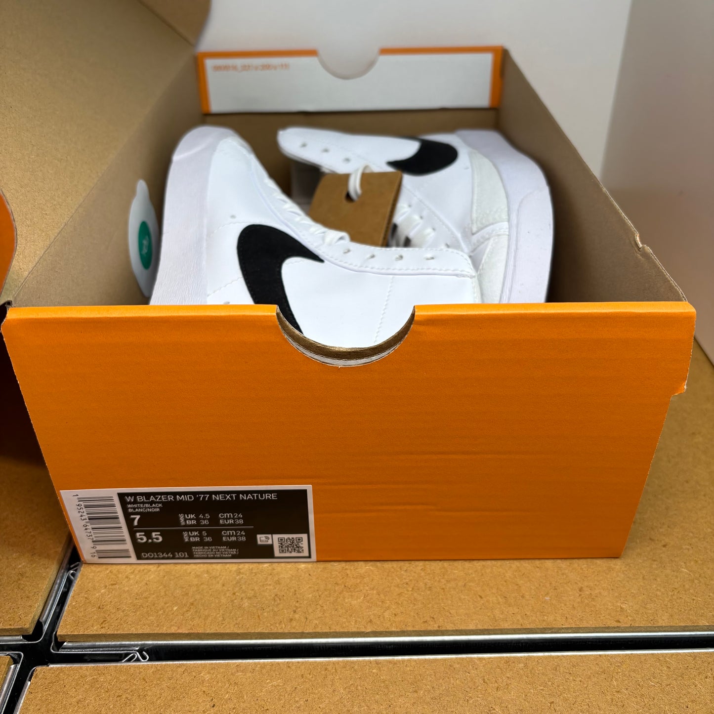 NIKE Blazer Mid 77 Next Nature Sneaker DO1344-101 - mit Box OHNE Deckel