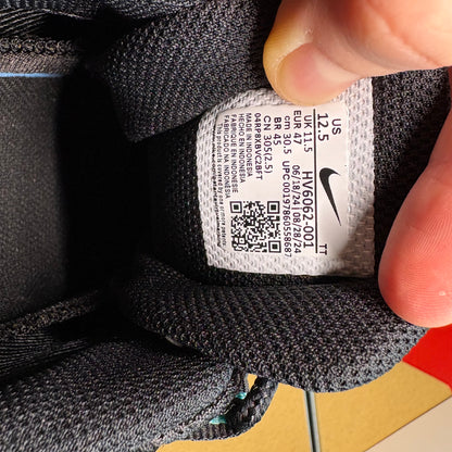 NIKE Air Max 95 Schwarz Aurora Grün Herren Sneaker HV6062-001 - mit Box OHNE Deckel