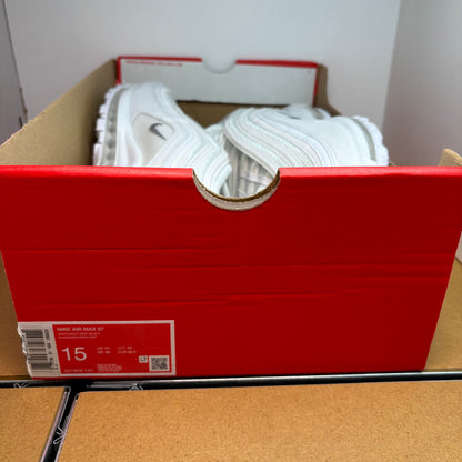 NIKE Air Max 97 Herren Sneaker 921826-101 - mit Box OHNE Deckel