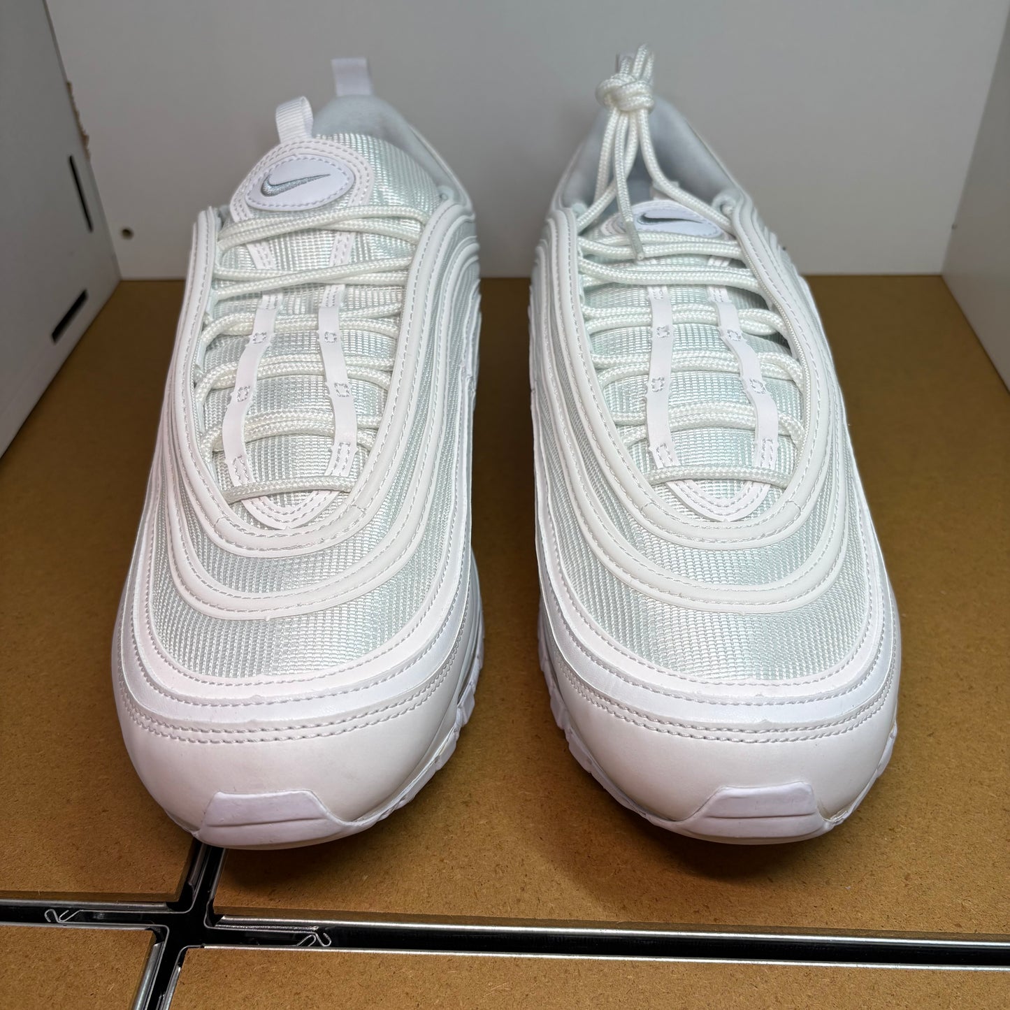 NIKE Air Max 97 Herren Sneaker 921826-101 - mit Box OHNE Deckel