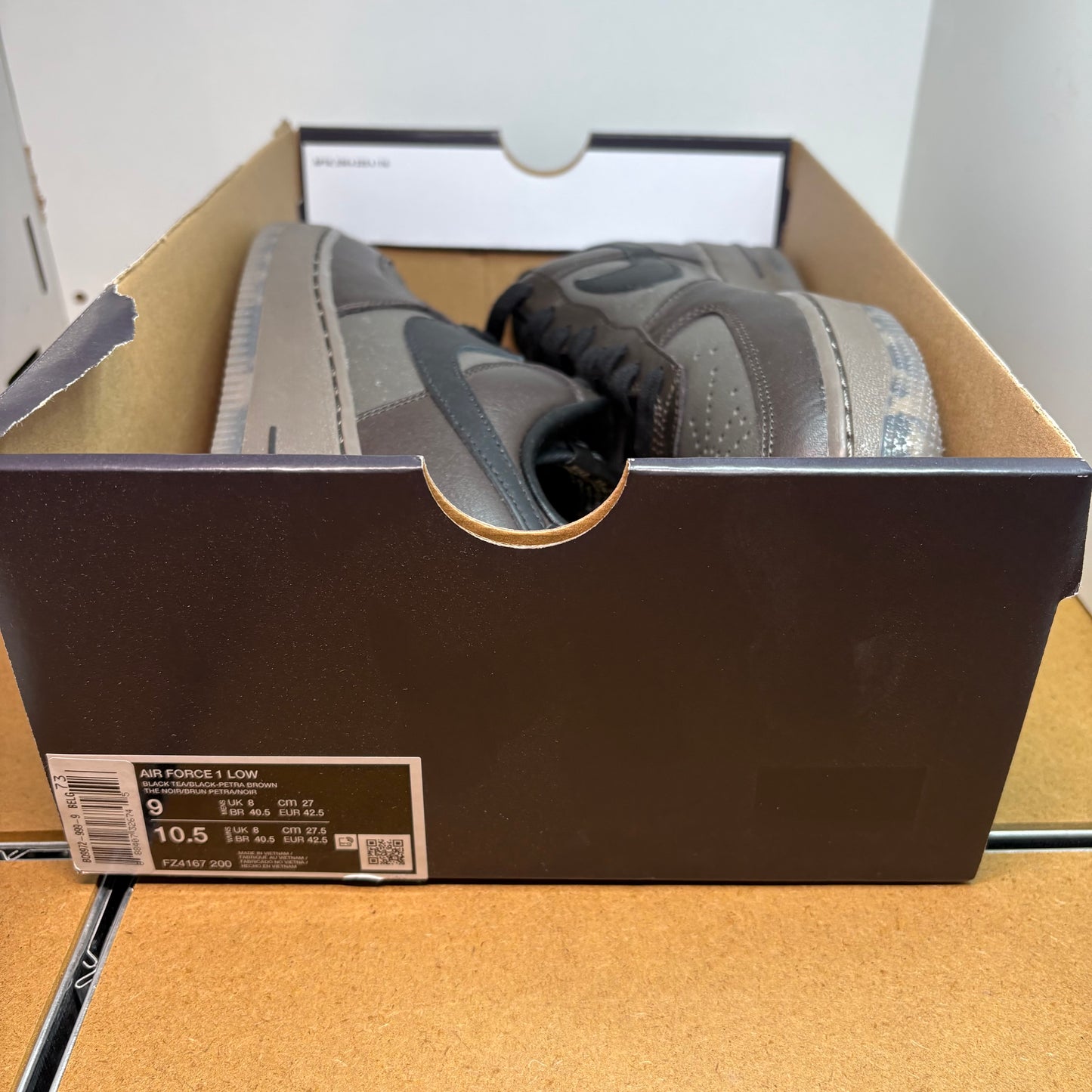 NIKE Air Force 1 Low Paris Herren Sneaker FZ4167-200 - mit Box OHNE Deckel