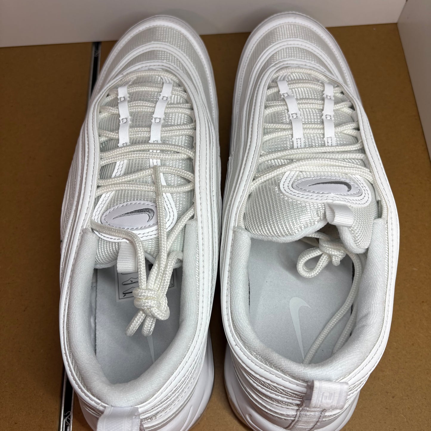 NIKE Air Max 97 Herren Sneaker 921826-101 - mit Box OHNE Deckel