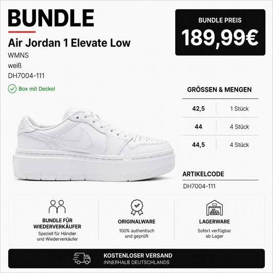9x Air Jordan 1 Elevate Low DH7004-111