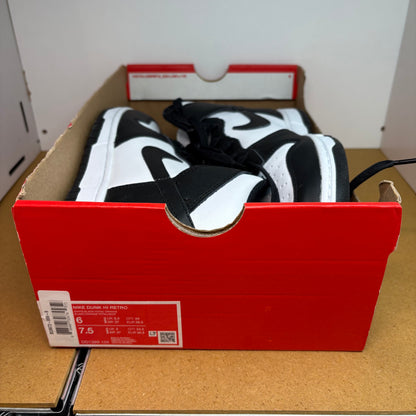 NIKE Dunk High Retro Sneaker DD1399-105 - mit Box OHNE Deckel