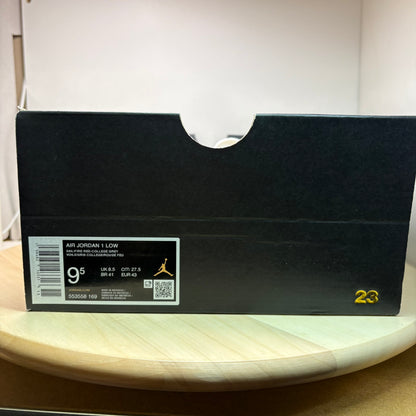 Jordan 1 Low Sail College Grey Rattan Sneaker 553558-169 - mit Box OHNE Deckel