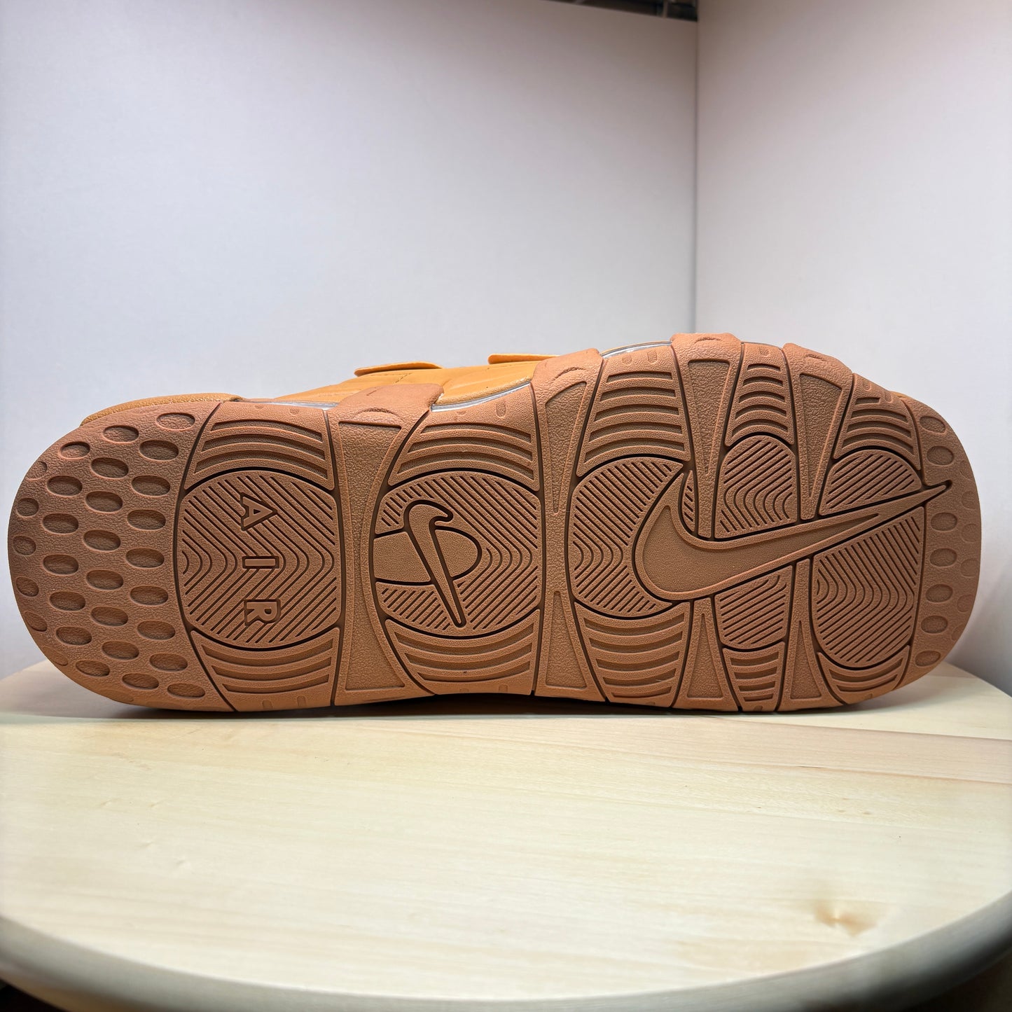 NIKE Air More Uptempo Slide 'Flax' Sneaker FZ3113-200 - mit Box OHNE Deckel