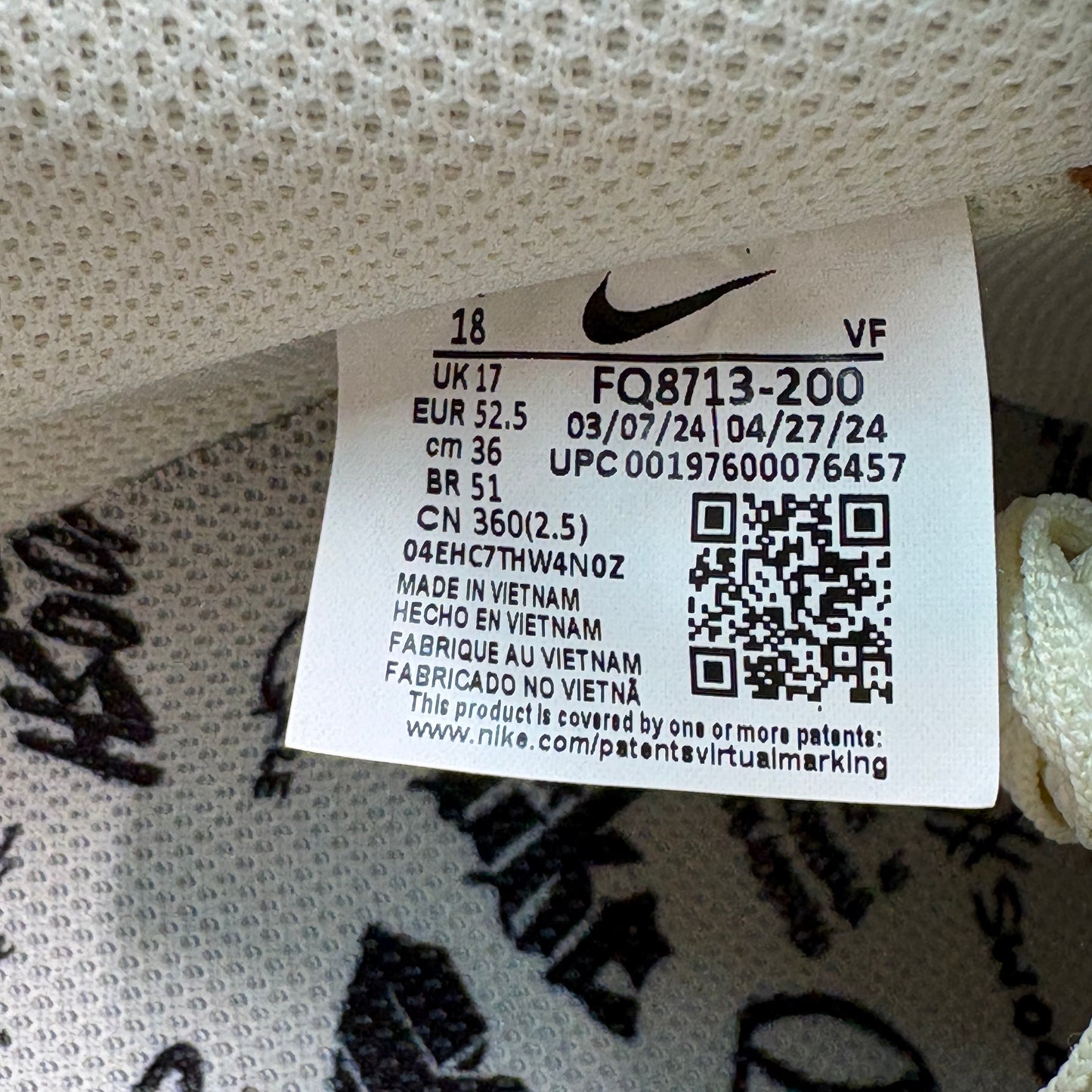 NIKE Air Force 1 07 British Tan LV8 Sneaker FQ8713-200 - mit Box OHNE Deckel