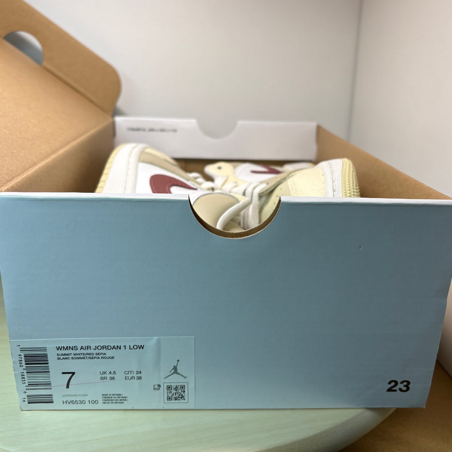 Jordan 1 Low Air WMNS Sneaker HV6530-100 - mit Originalbox