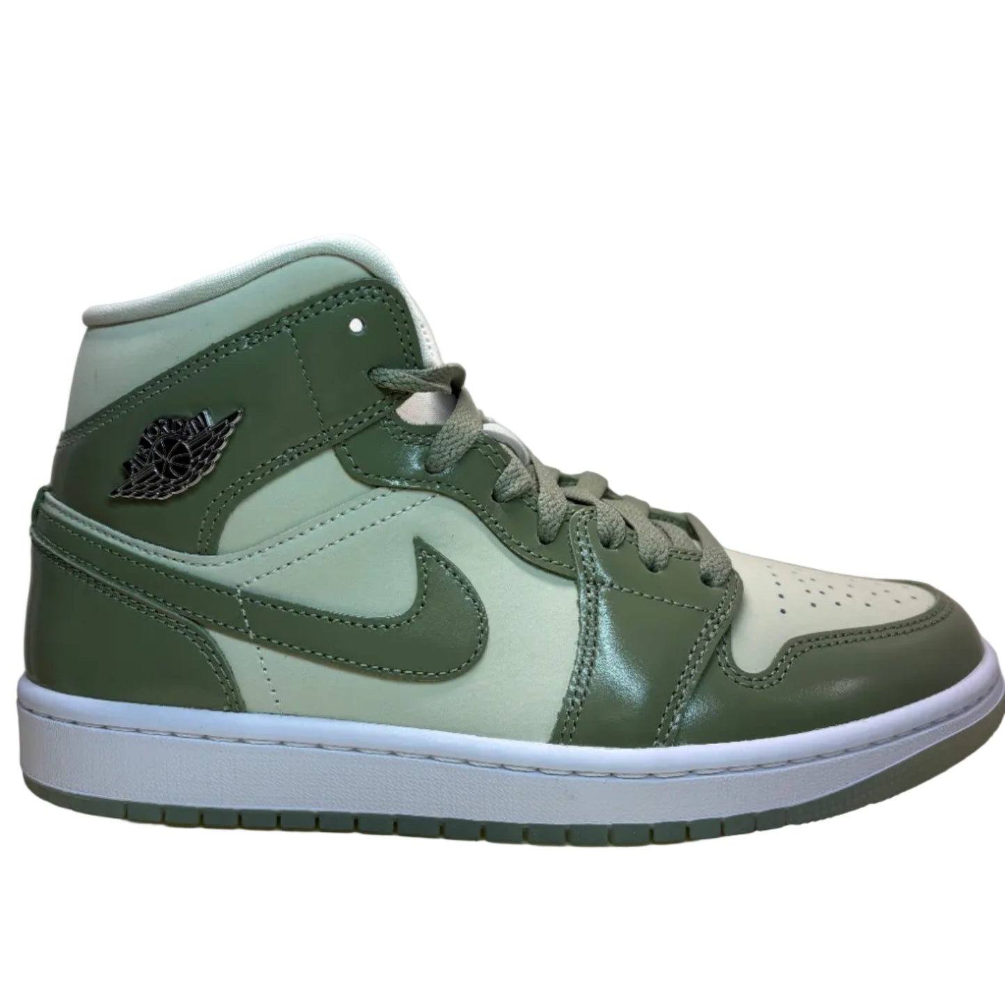 Jordan 1 Mid SE Sea Glass Oil Green Sneaker HF4079-003 - mit vollständiger Box