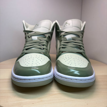 Jordan 1 Mid SE Sea Glass Oil Green Sneaker HF4079-003 - mit vollständiger Box