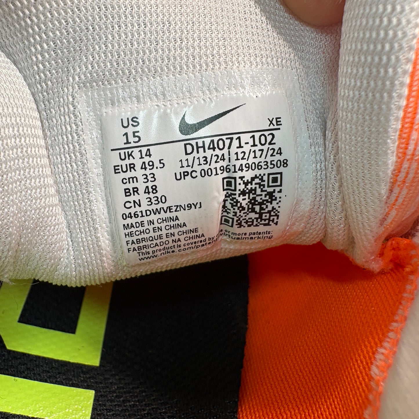 NIKE Air Zoom Pegasus 39 Laufschuh DH4071-102 - mit Box OHNE Deckel