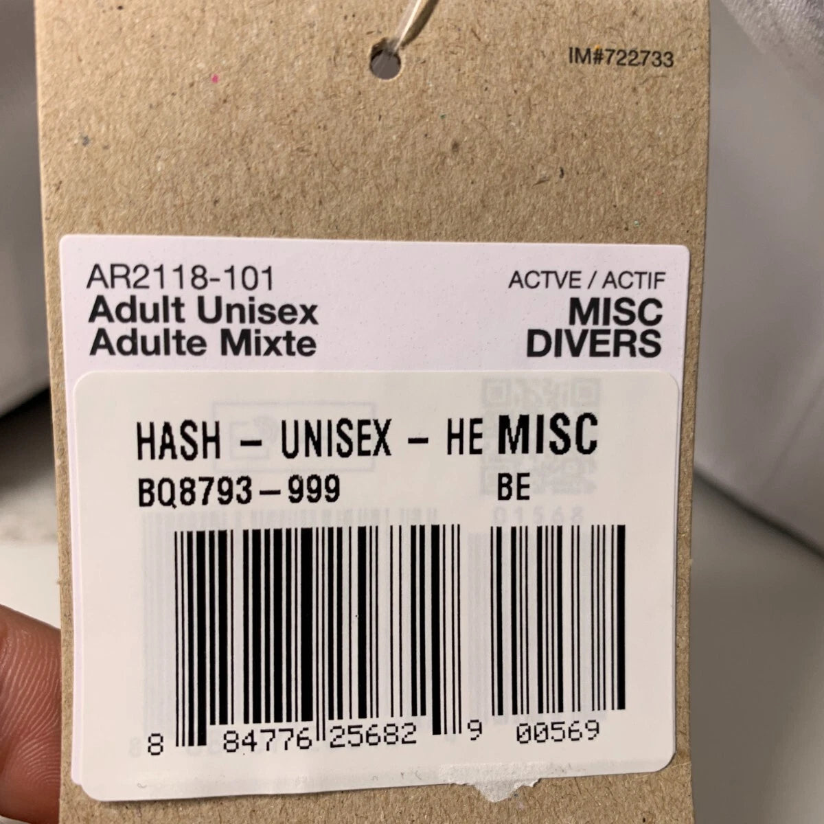 Jordan Unisex Cap AR2118-101 Einheitsgröße Etikett