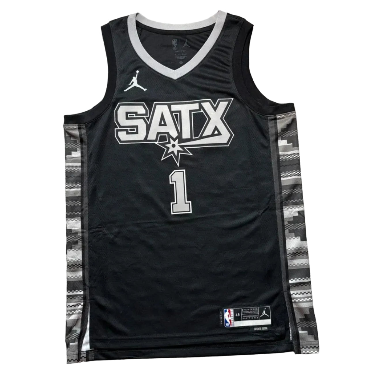 NIKE Herren Basketball Trikot DO9543-014 M Frontansicht