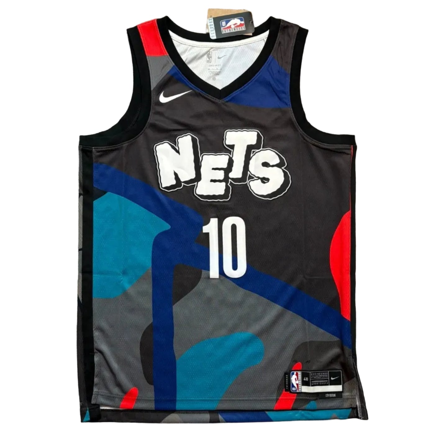 NIKE Herren Basketball Trikot DX8487-011 L Frontansicht