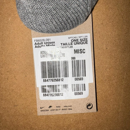 NIKE Unisex Beanie FB6528-091 Einheitsgröße Etikett