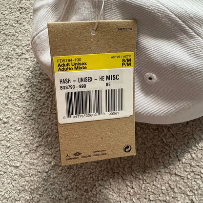 NIKE Unisex Cap FD5184-100 S/M Etikett