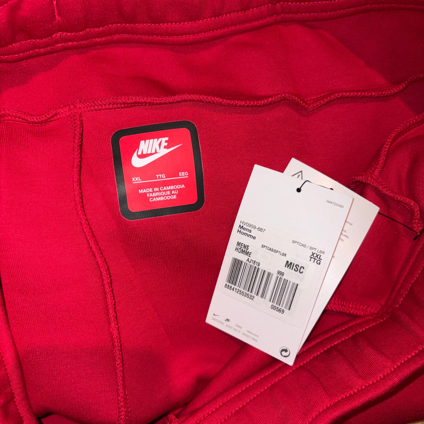 NIKE Herren Jogginghose HV0959-687 Etikett XXL