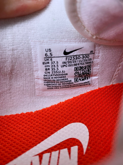 NIKE Damen Sneaker FJ2530-300 37,5 Logo Label Detail