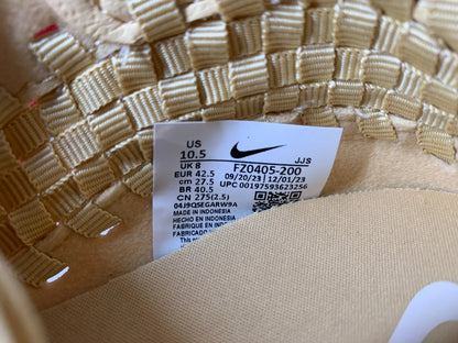 NIKE Air Footscape Woven Sesame Sneaker FZ0405-200 - mit Box OHNE Deckel
