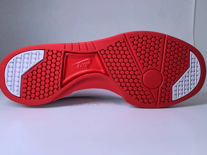 NIKE Grandstand II White University Red Herren Sneaker AA2190-104 - mit Box OHNE Deckel