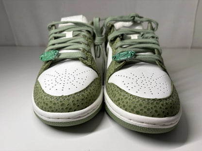NIKE Dunk Low Safari Oil Grün Damen Sneaker FV6516-300 - mit Box OHNE Deckel