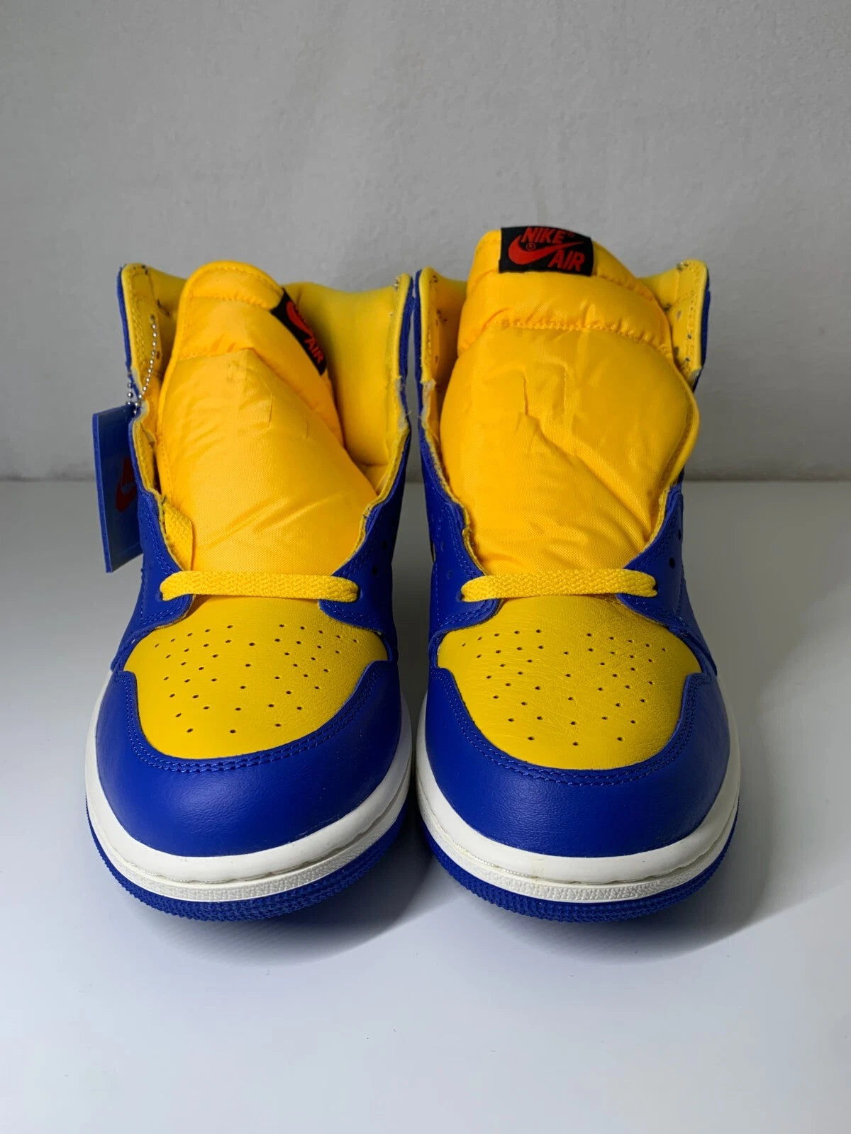 Jordan 1 Retro hoch OG Reverse Laney Damen Sneaker FD2596-700 - mit Box OHNE Deckel