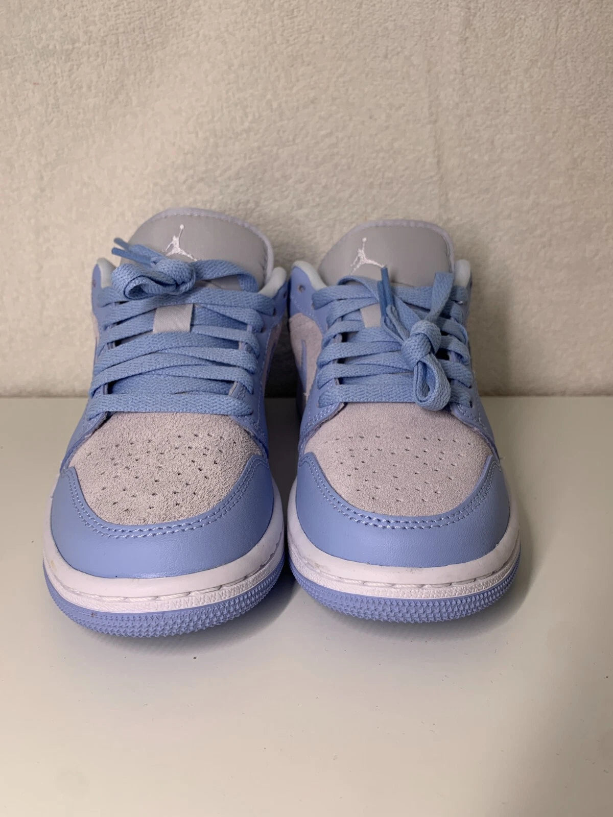 Jordan 1 Low Aluminum Air Grey  Damen Sneaker DC0774-050 - mit Box OHNE Deckel