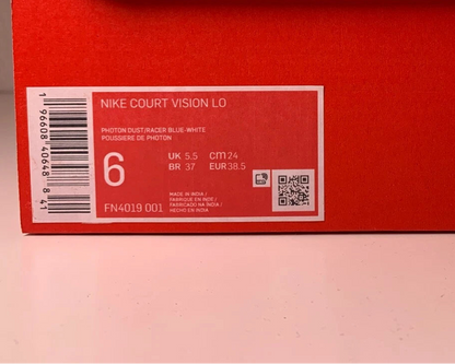NIKE Court Vision Low photon Sneaker FN4019-001 - mit Box OHNE Deckel