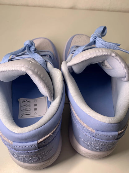 Jordan 1 Low Aluminum Air Grey  Damen Sneaker DC0774-050 - mit Box OHNE Deckel