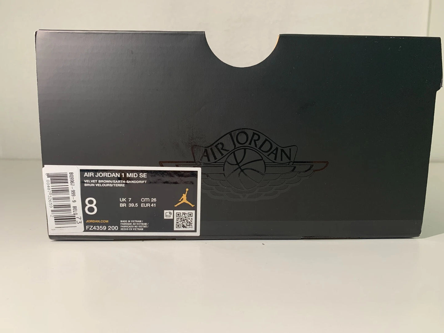 Jordan 1 mittelhoch SE Paris YMCA Herren Sneaker FZ4359-200 - mit Box OHNE Deckel
