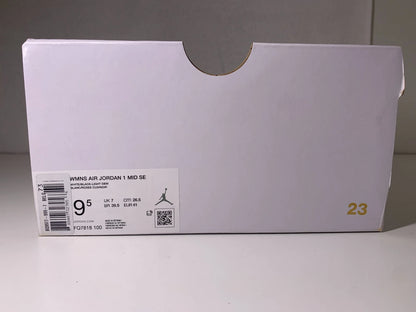 Jordan 1 Mid SE Oxidized Green Damen Sneaker FQ7818-100 - mit Box OHNE Deckel