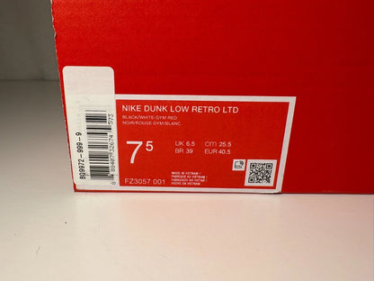 NIKE Dunk Low Biker Tattoos Herren Sneaker FZ3057-001 - mit Box OHNE Deckel