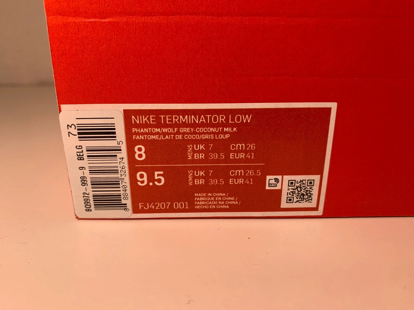 NIKE Terminator Low 'Liberté' Herren Sneaker FJ4207-001 - mit Box OHNE Deckel