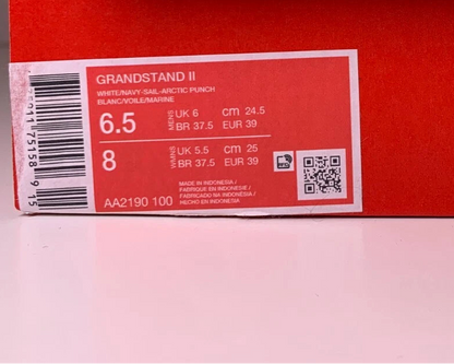 NIKE GRANDSTAND II Sneaker AA2190-100 - mit Box OHNE Deckel