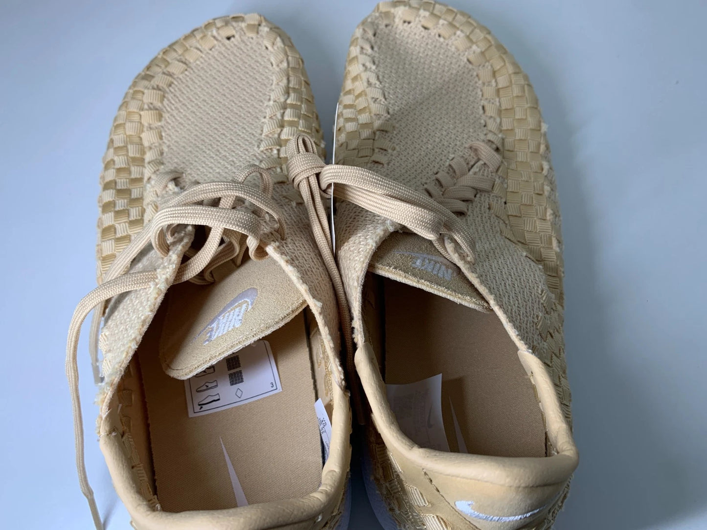 NIKE Air Footscape Woven Sesame Sneaker FZ0405-200 - mit Box OHNE Deckel