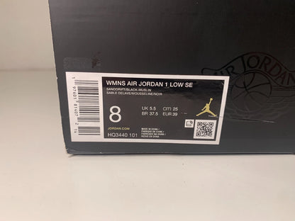 Jordan 1 Low SE Sanddrift Glacier Blue Damen Sneaker HQ3440-101 - mit Box OHNE Deckel