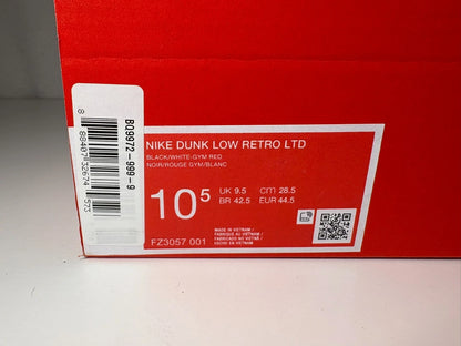NIKE Dunk Low Biker Tattoos Herren Sneaker FZ3057-001 - mit Box OHNE Deckel